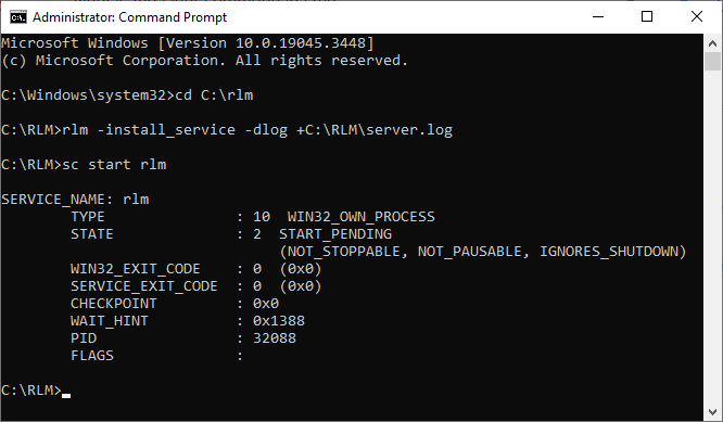 Service Installation